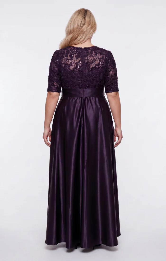 Plus Catherine Empire Waist Soutache Dress - Image 2