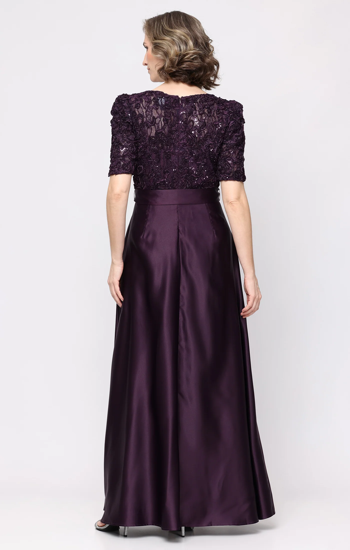 Catherine Empire Waist Soutache Dress - Image 3