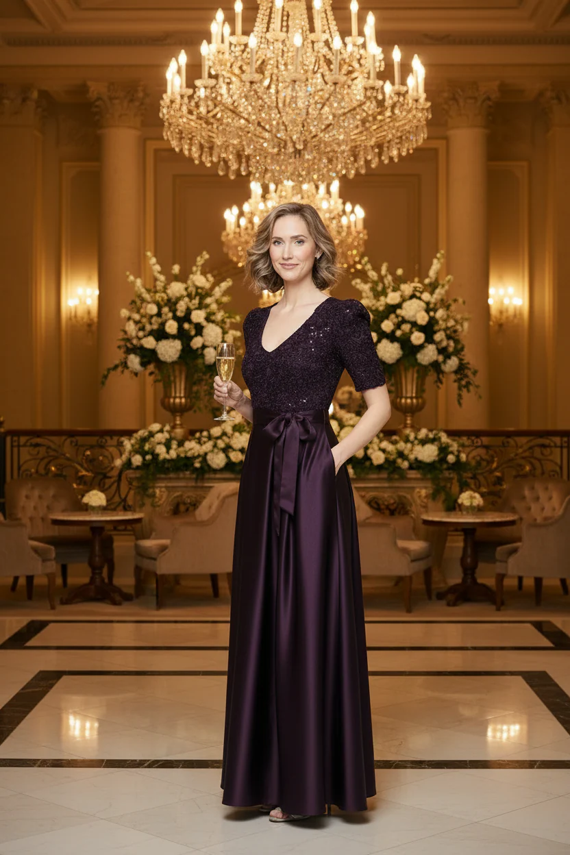 Catherine Empire Waist Soutache Dress - Image 4