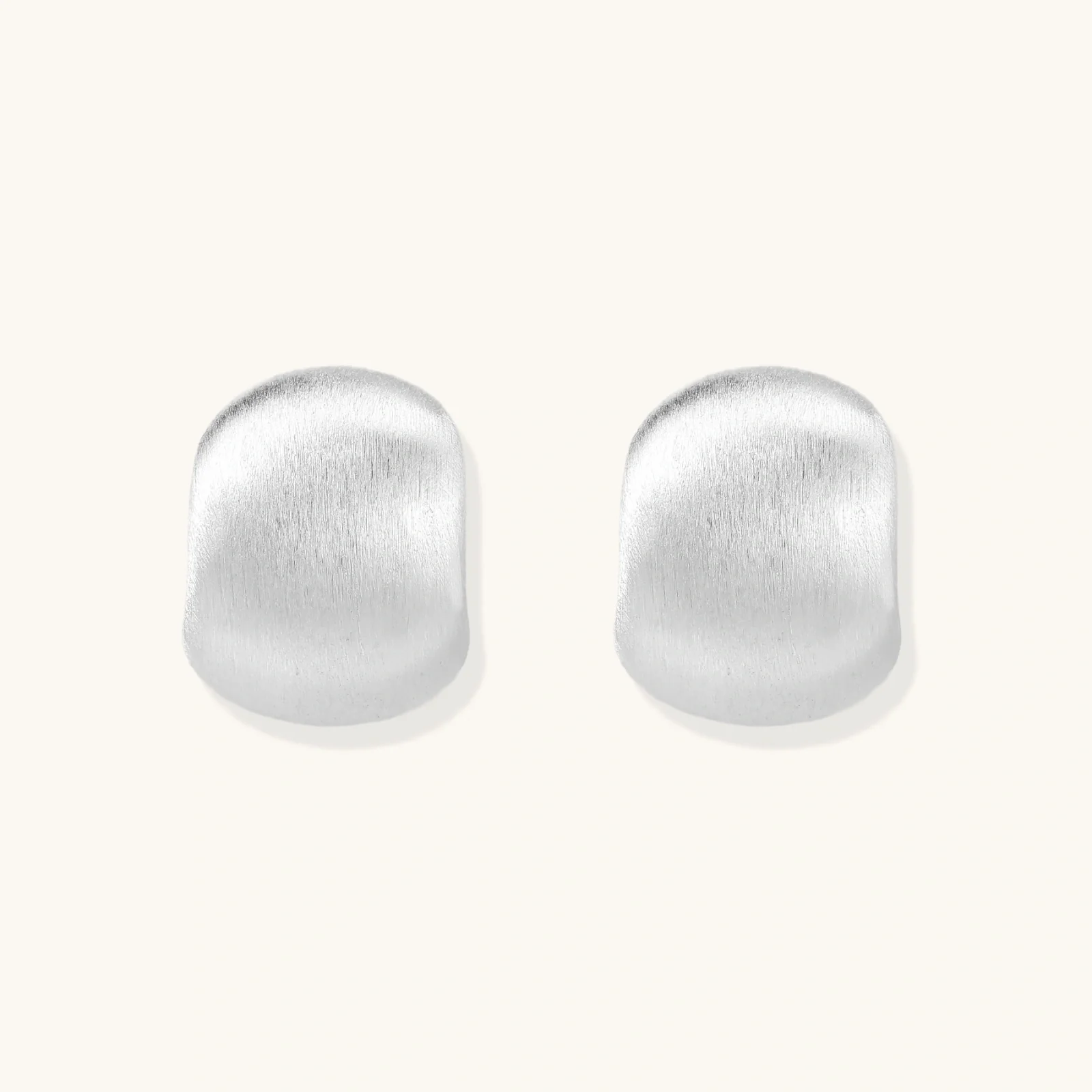 Brushed Silver Studs - Image 3