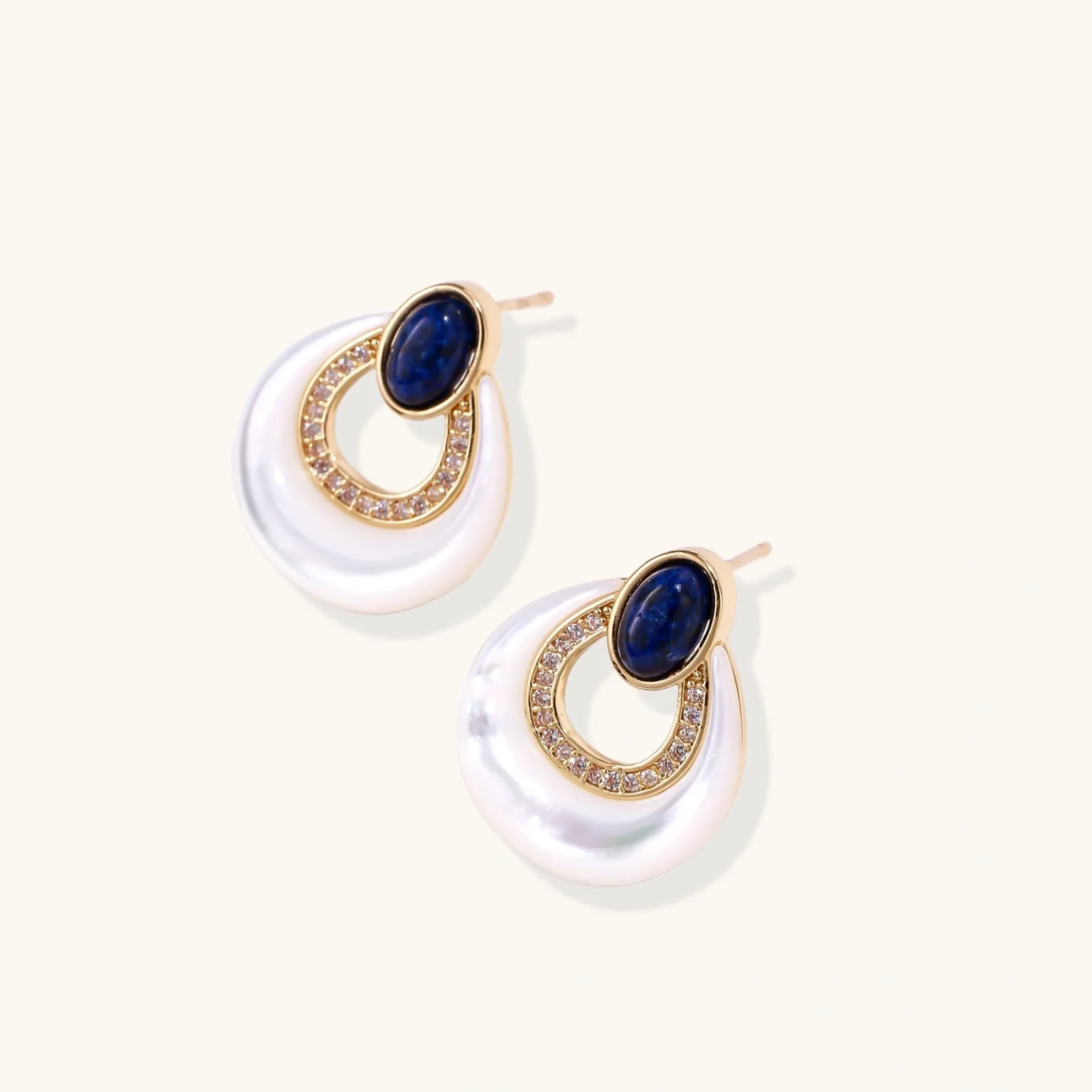 Celestial Teardrop Earrings - Image 4