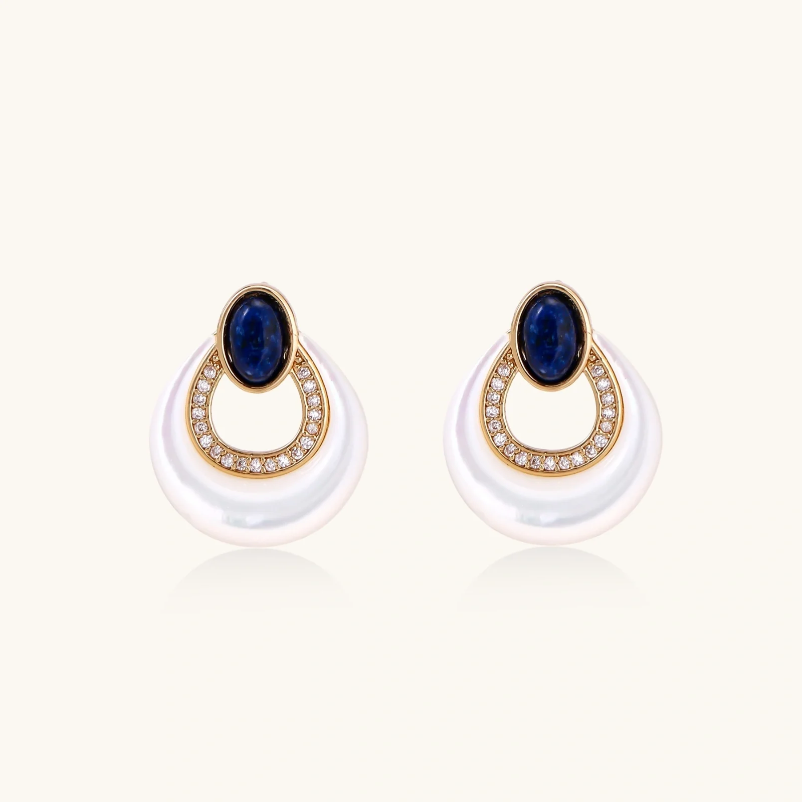 Celestial Teardrop Earrings - Image 5