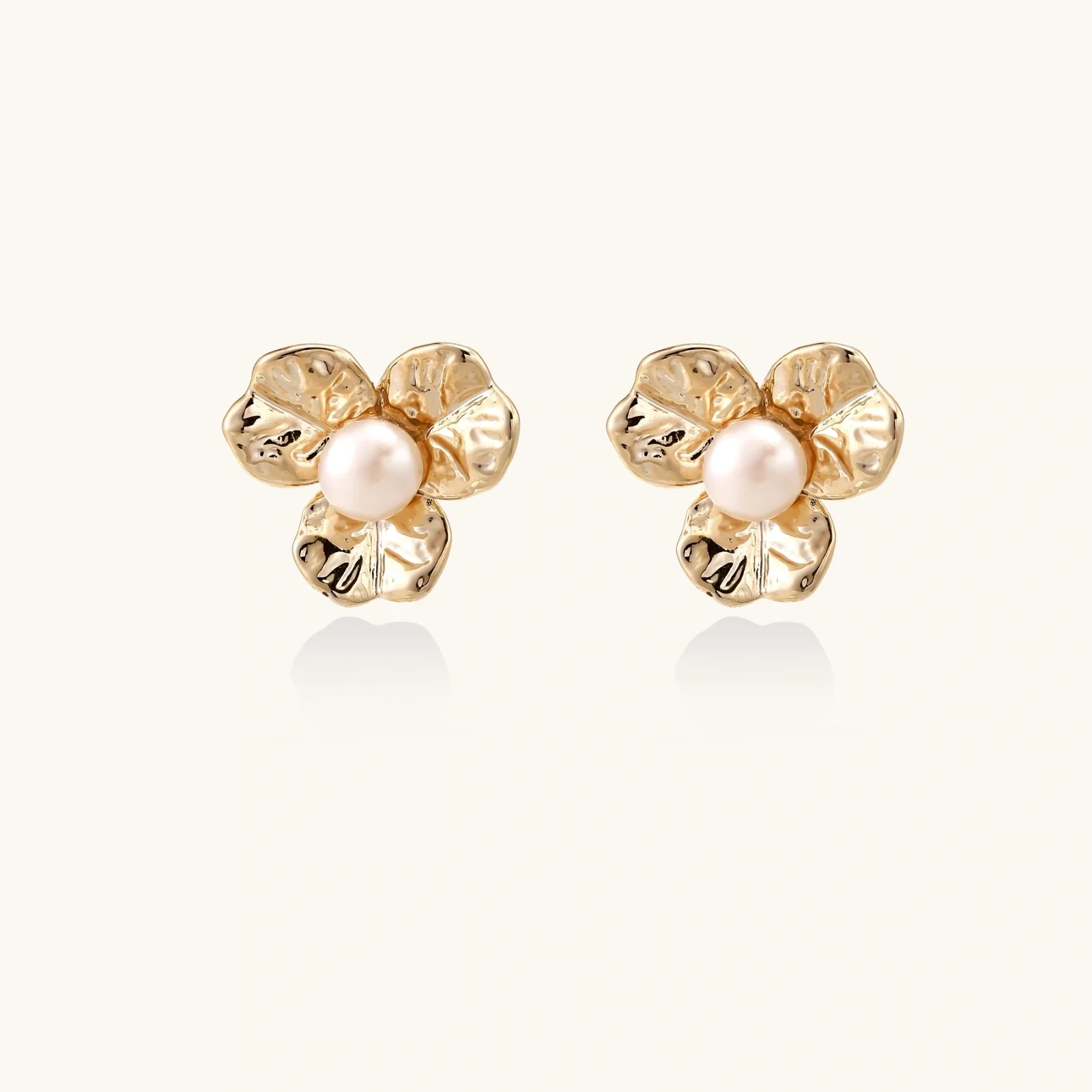Bloom Pearl Studs - Image 5