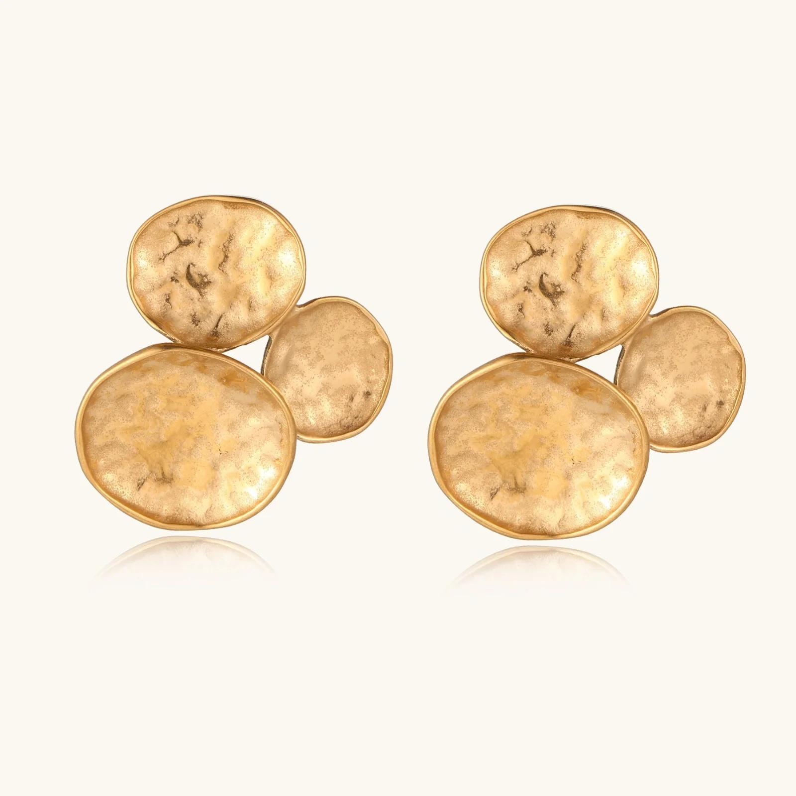 Petal Cluster Earrings - Image 2