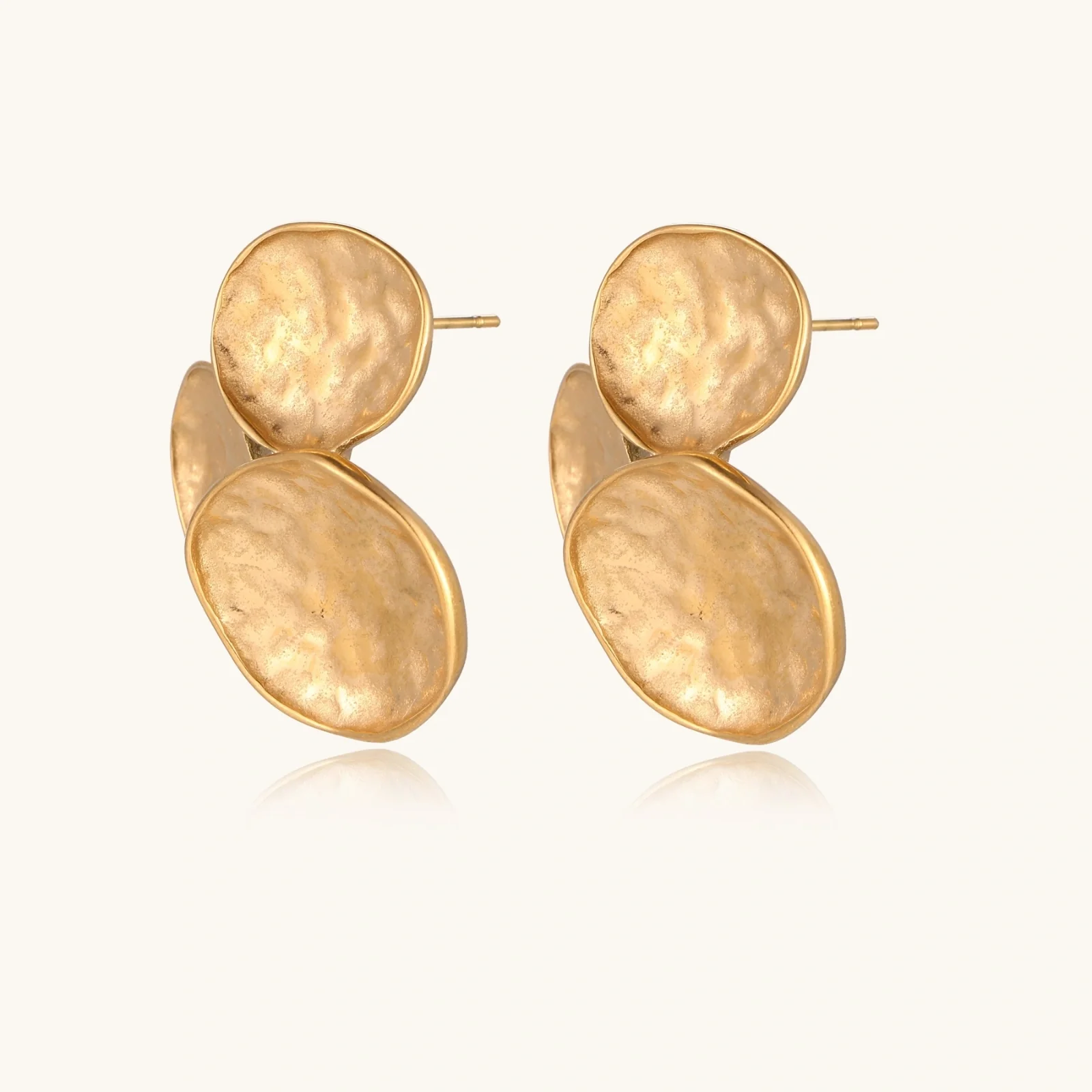 Petal Cluster Earrings - Image 4