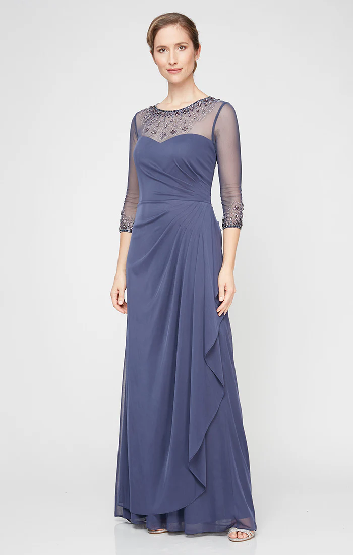 Petite Joanna Sweetheart Neckline Gown - Image 3