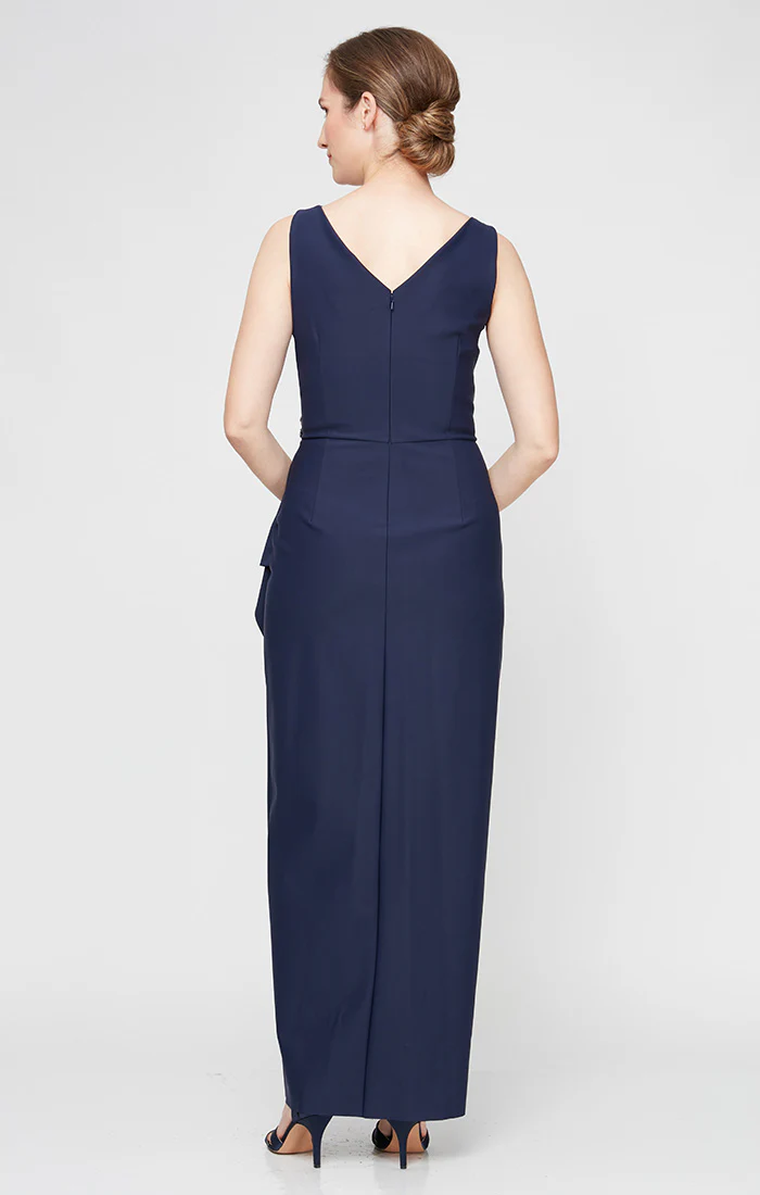 Petite Ava Sleeveless Contour Gown - Image 2