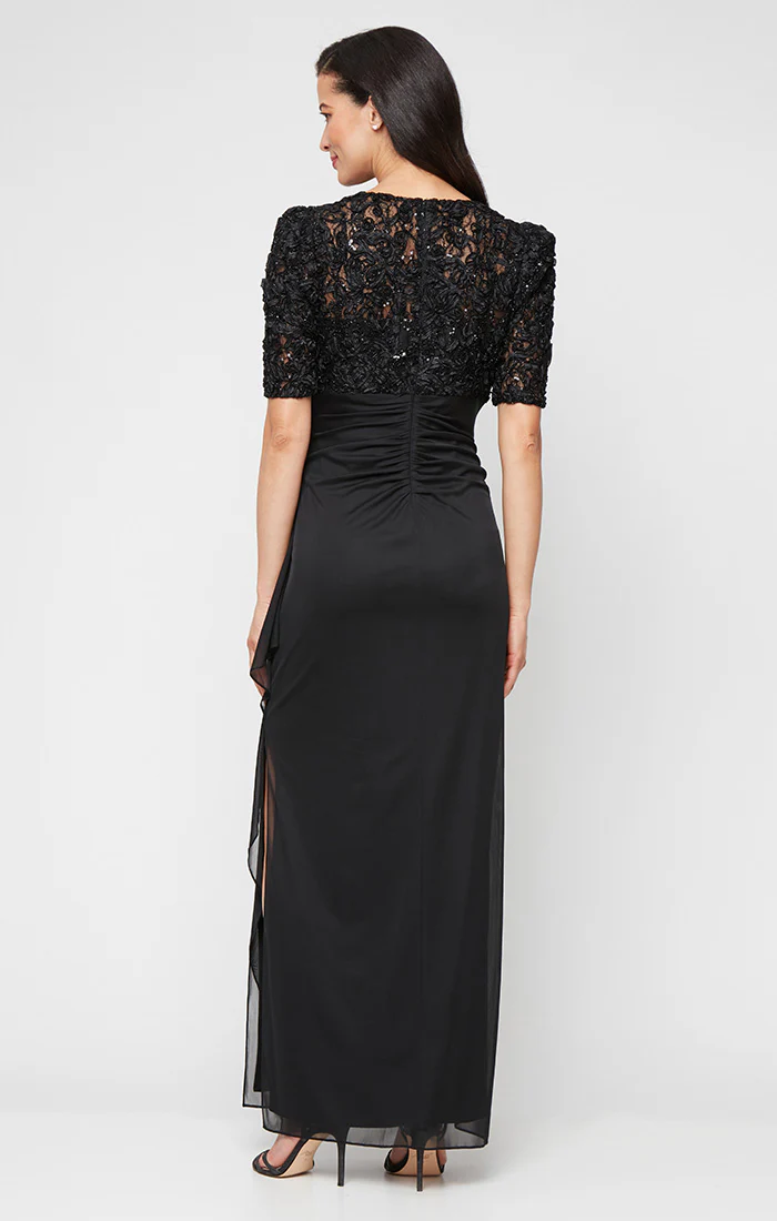 Petite Rebecca Puff Sleeve Detail Dress - Image 17