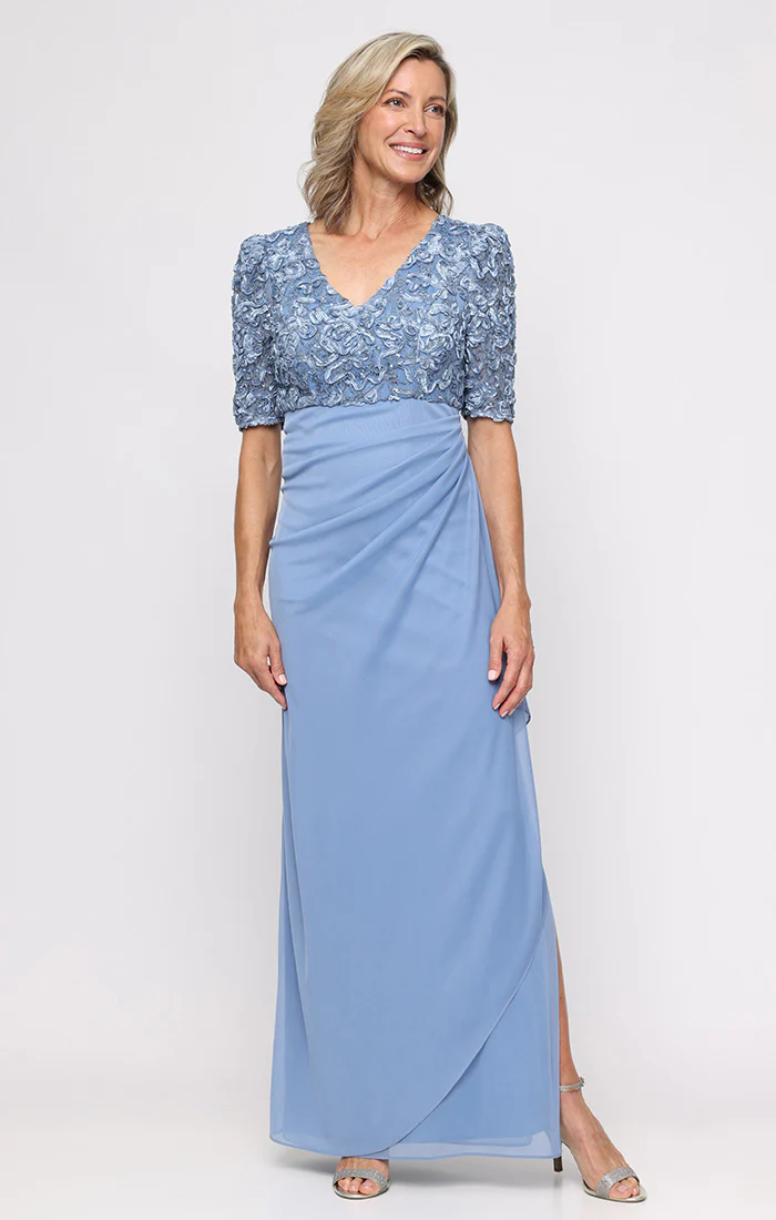 Petite Rebecca Puff Sleeve Detail Dress - Image 7