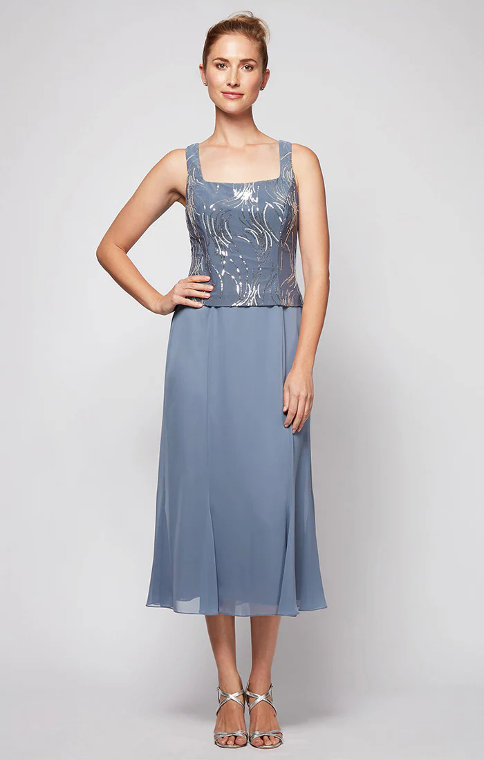 Petite Angela Firework Sequin Jacket Dress - Image 2