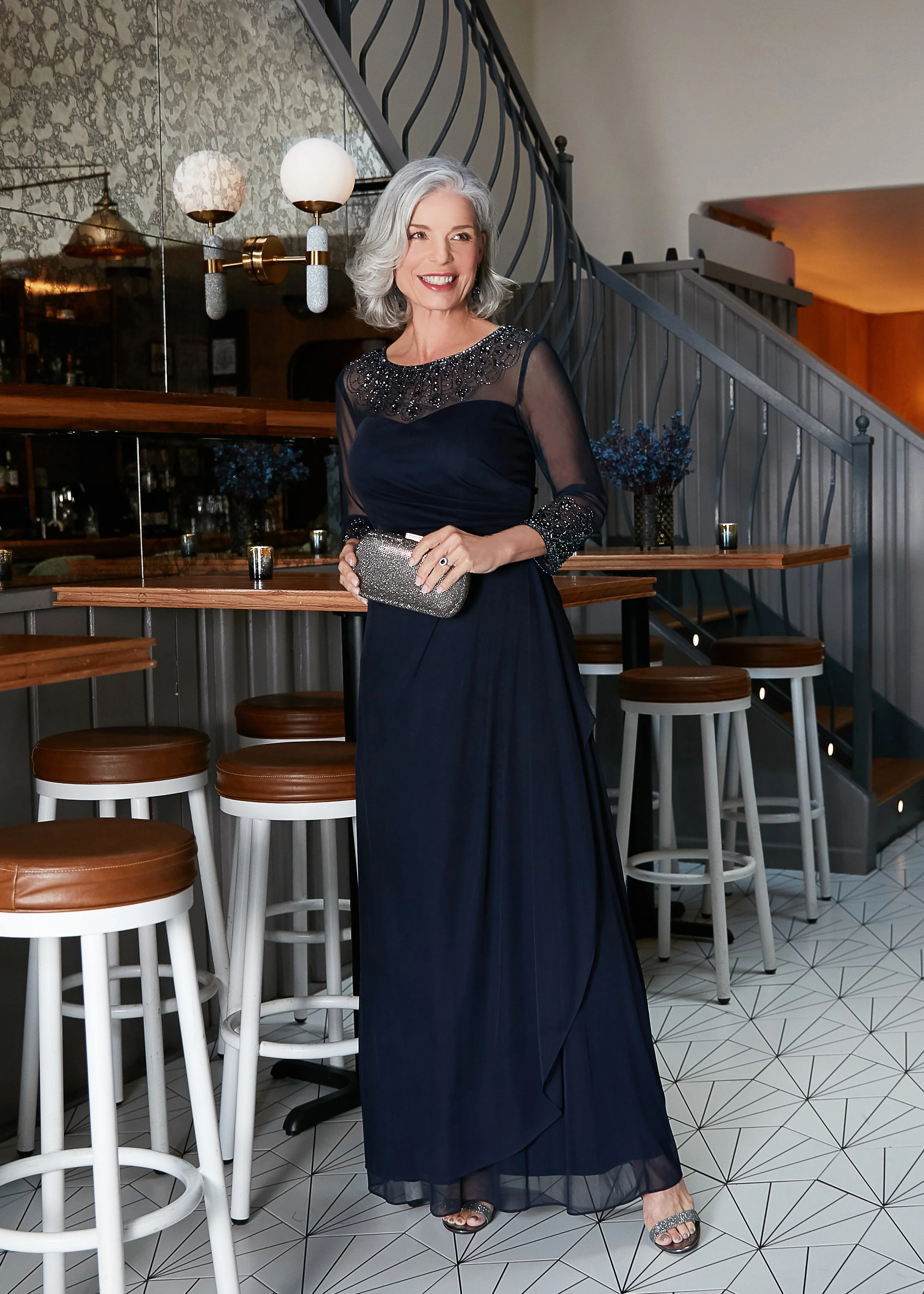 Petite Joanna Sweetheart Neckline Gown - Image 6