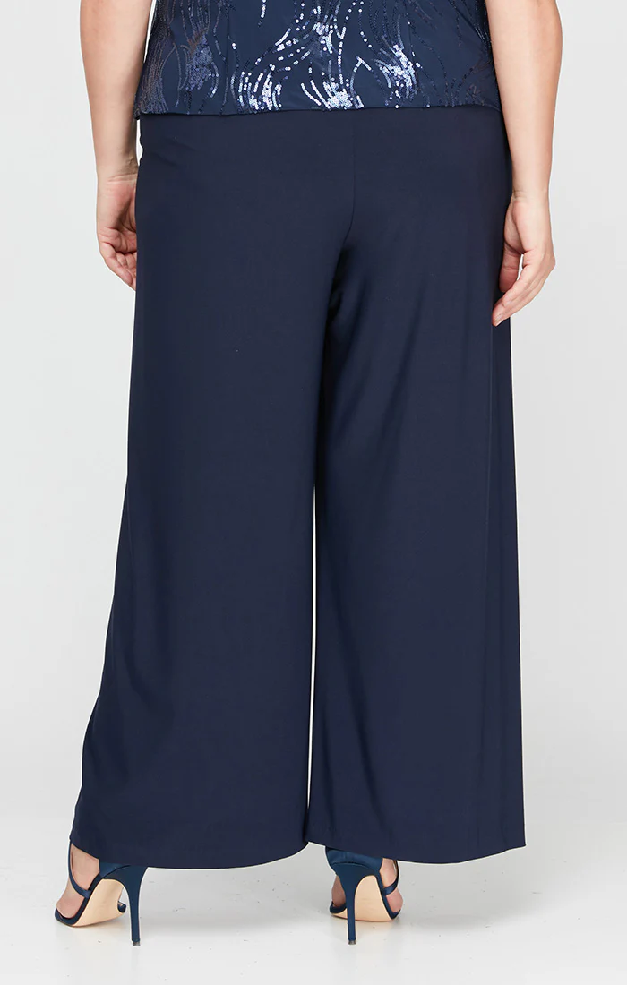 Plus Matte Jersey Straight Leg Long Pant - Image 4