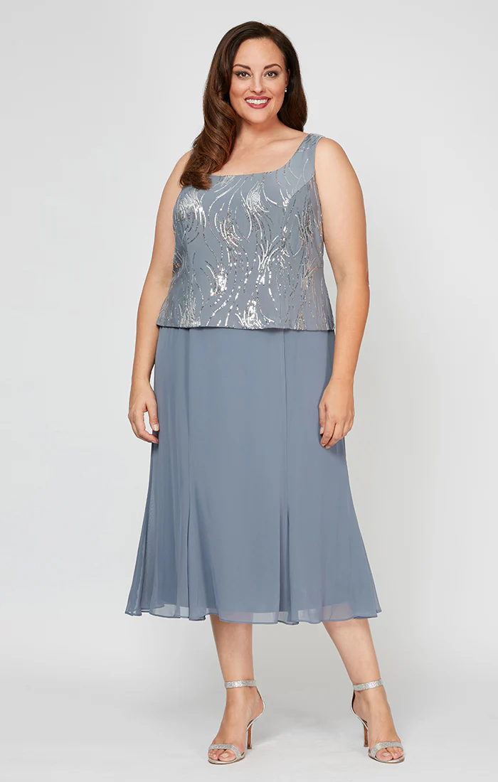 Plus Angela Firework Sequin Jacket Dress - Image 2