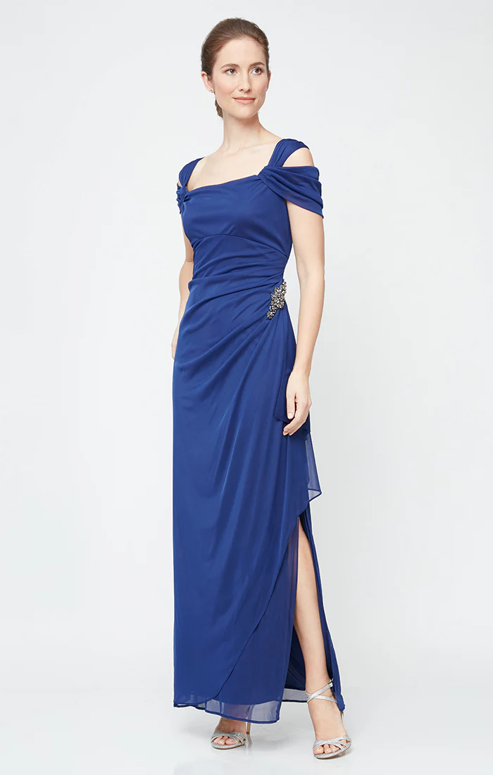 Regular - Camille Cowl Neck Gown - Image 3