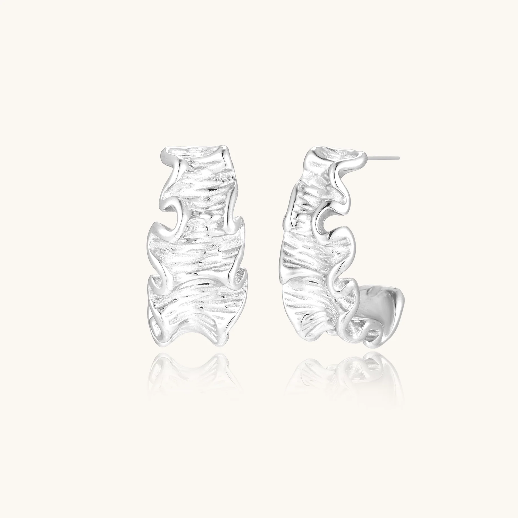 Ripple Wave Hoops