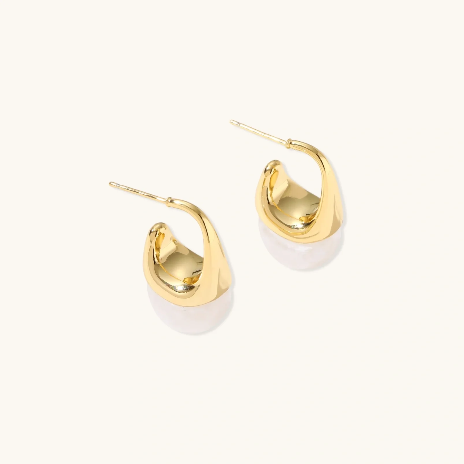 Sculptural Cone Hoops - Image 5