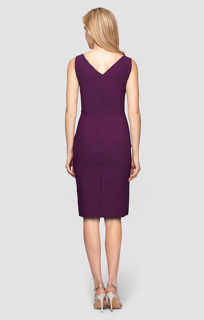 Petite Danielle Beaded Contour Dress - Image 7