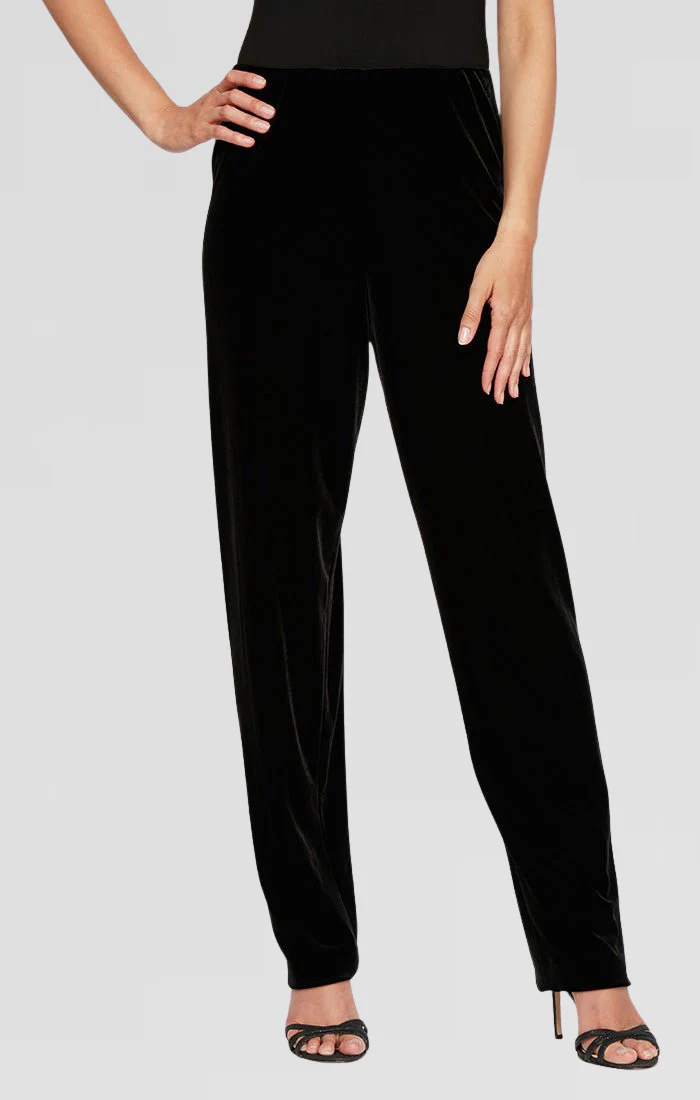 Slim Leg Pant With Elastic Waist