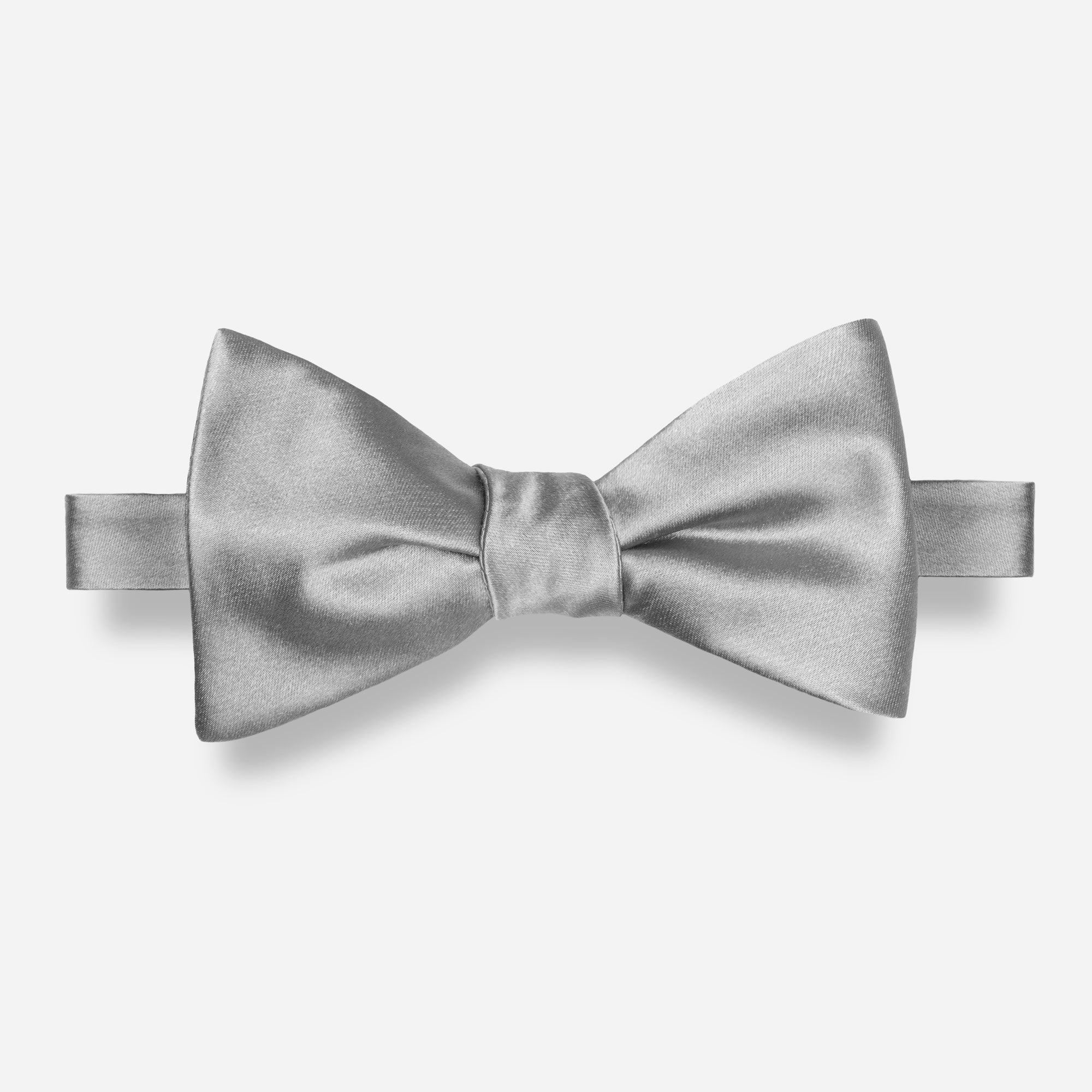 Solid Satin Bow Tie - Image 16