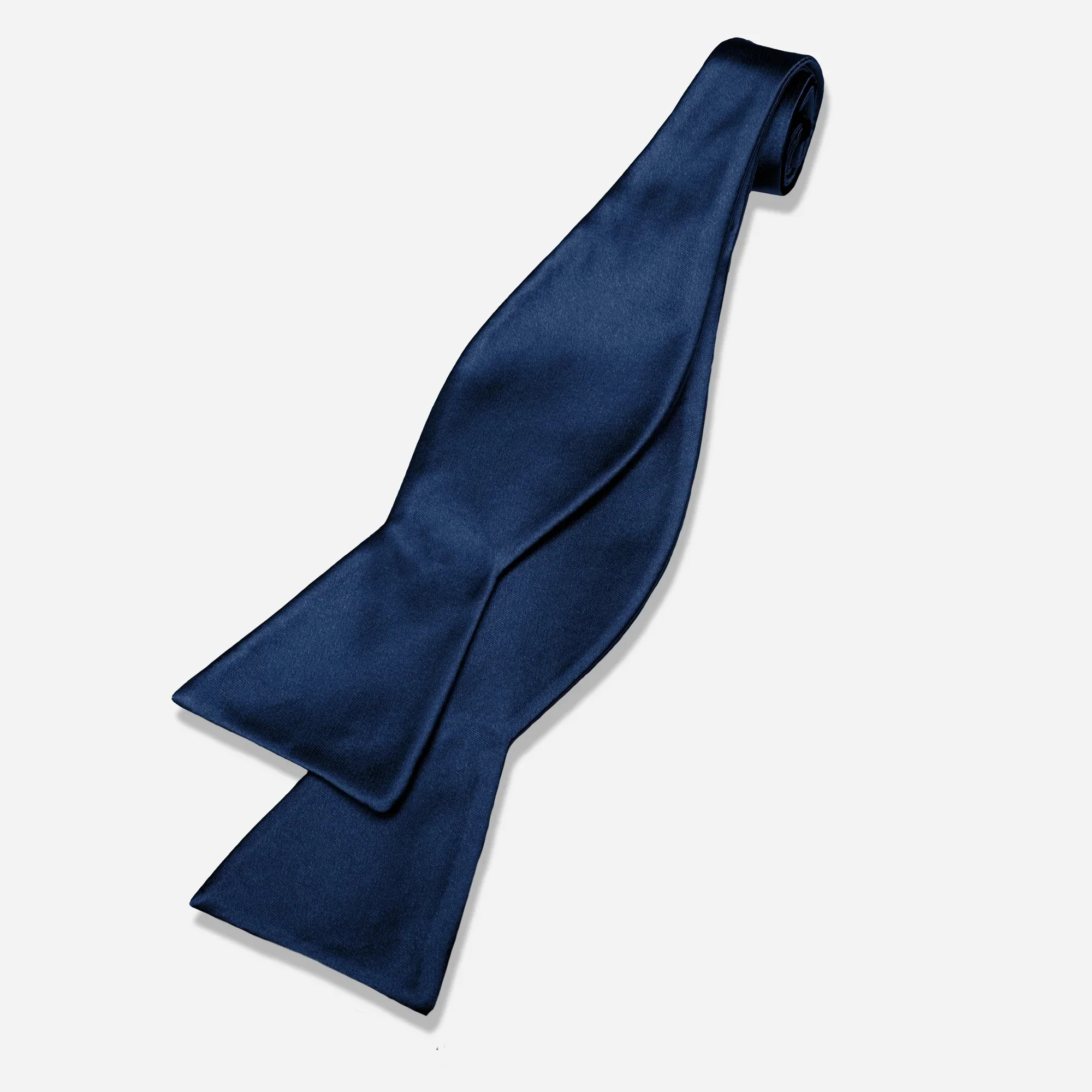 Solid Satin Bow Tie - Image 7