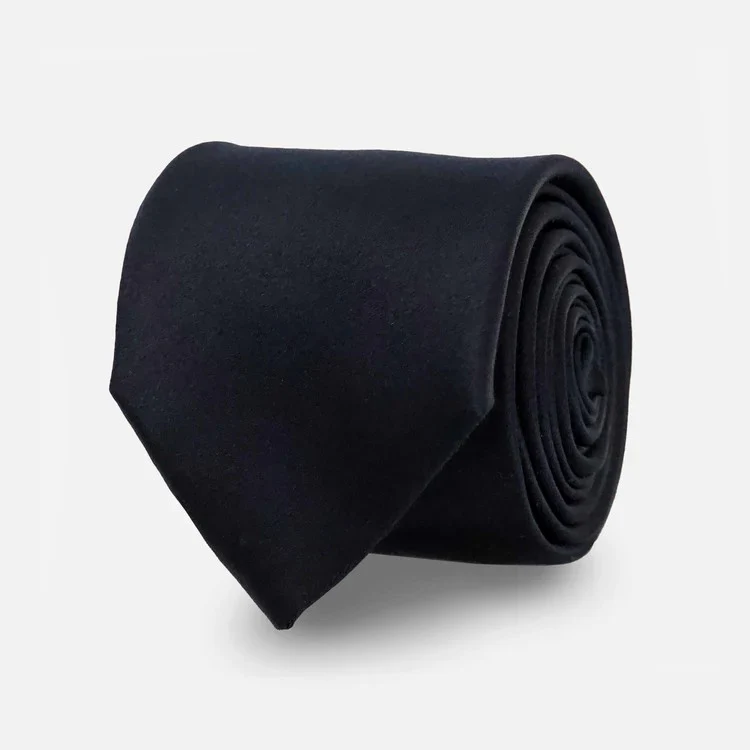 Solid Satin Tie