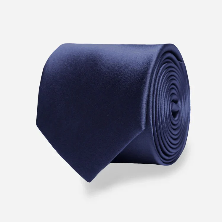 Solid Satin Tie - Image 12