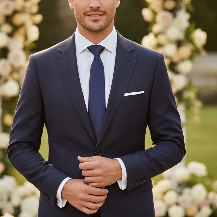 Solid Satin Tie - Image 13