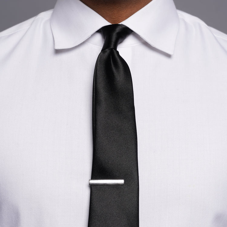 Solid Satin Tie - Image 2