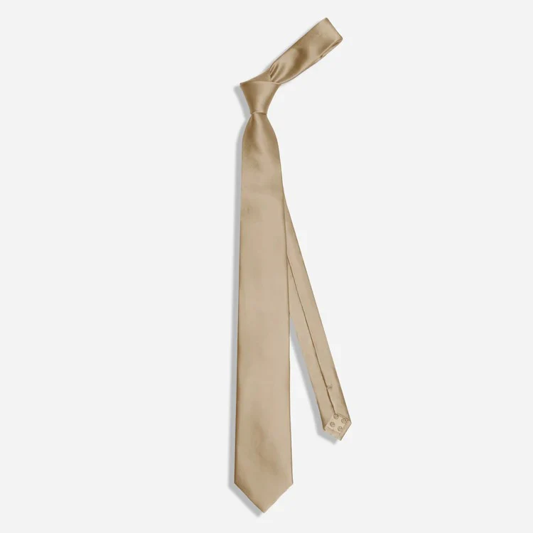 Solid Satin Tie - Image 6