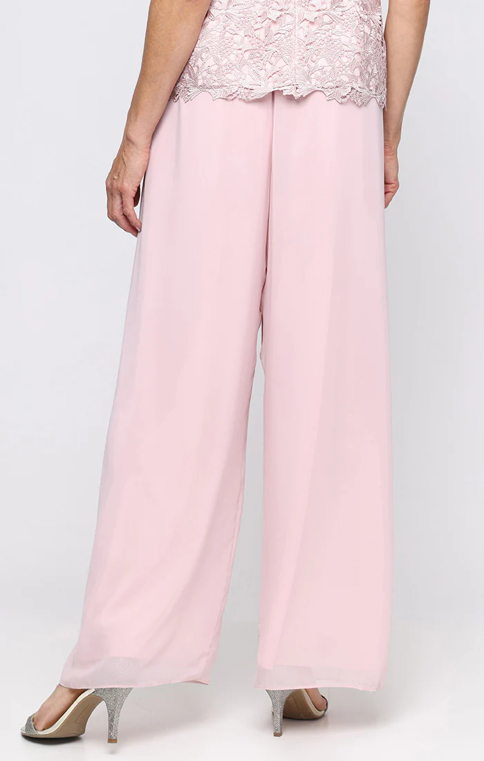 Straight Leg Chiffon Pant - Image 8
