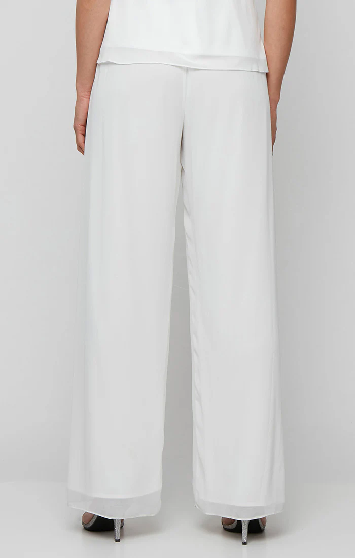 Silky Chiffon Straight-Leg Pant - Image 6